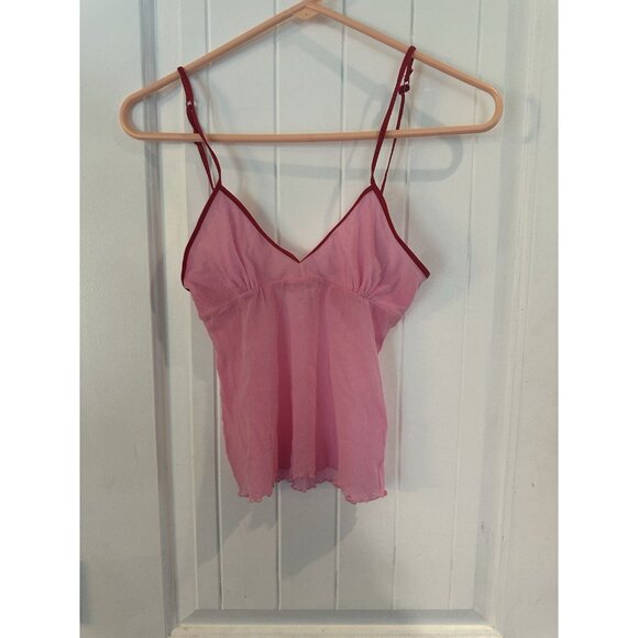 Victoria's Secret Other - Victoria's Secret Pink Cami Medium But Fits Like Small